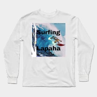 Surfing at Lapaha Tongatapu Long Sleeve T-Shirt